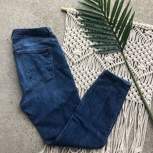 DL1961 Florence Cropped Mid Rise Instasculpt Skinny Jeans Size 29